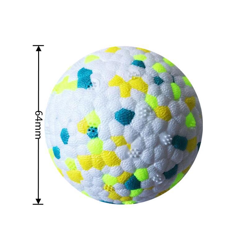 Pet Dog Toy: Light Chew Rubber Ball