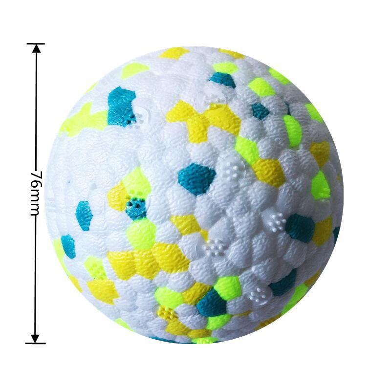 Pet Dog Toy: Light Chew Rubber Ball