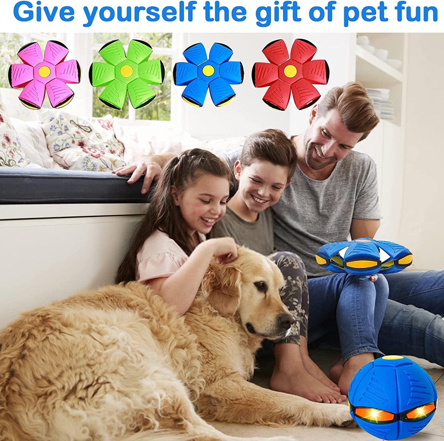 DoggyDisc™ - Flying Saucer Ball Toy