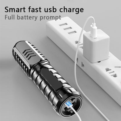 Rechargeable LED Flashlight:  Waterproof, Perfect for Camping