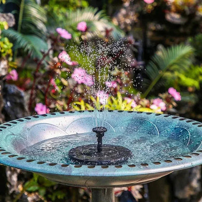 Solar Serenity Garden Fountain