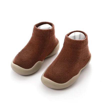 Cozy Knit Baby Booties