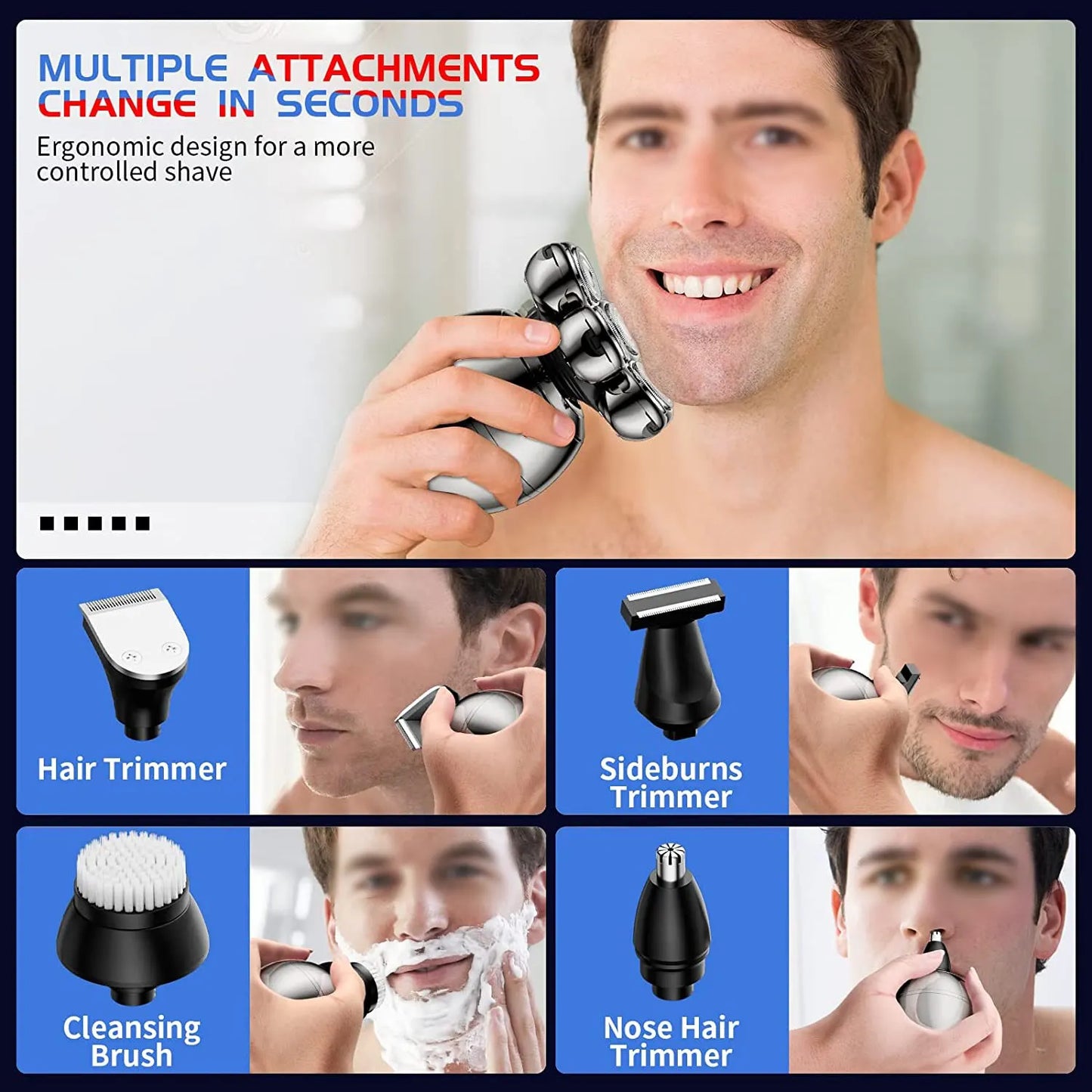 SleekShave Pro™ 7D Flex-Precision
