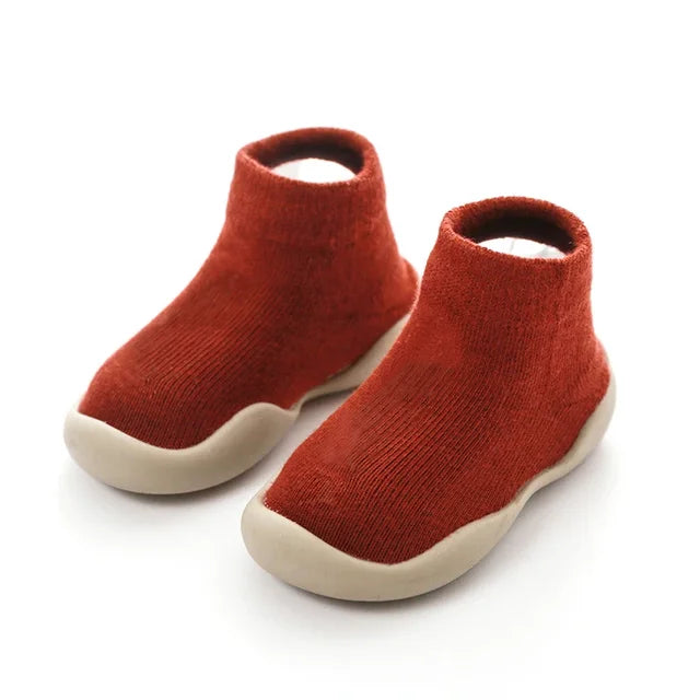Cozy Knit Baby Booties