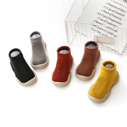 Cozy Knit Baby Booties